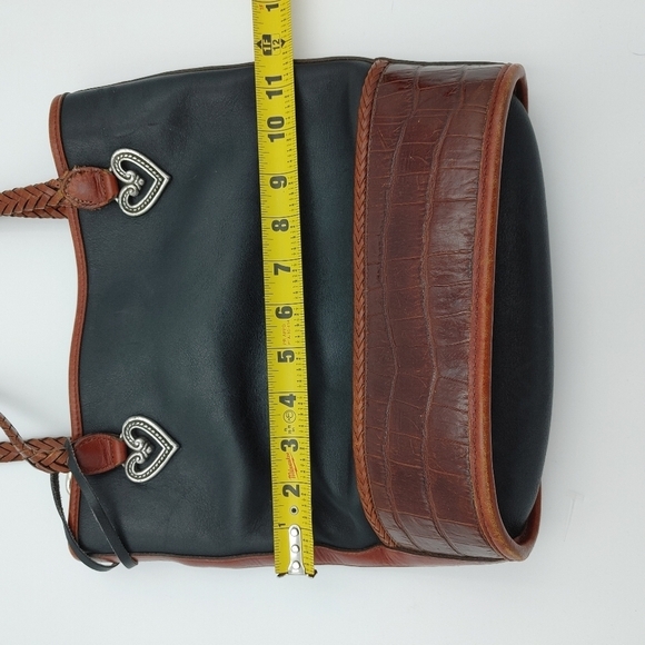 VINTAGE Brighton Caroline Leather Bucket Bag - Picture 10 of 12